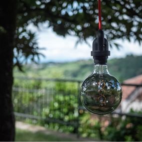 Creative Cables EIVA - Textilkabel - IP65 - pro 100 cm - rot