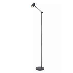 Lucide Tipik - wiederaufladbare Stehleuchte - 37,3 x 22 x 138 cm - 3 Stufen Dimmer - 3W LED inkl - schwarz