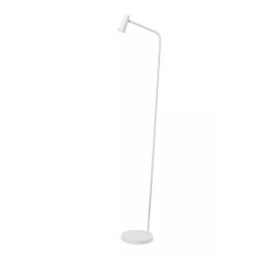 Lucide Stirling - wiederaufladbare Stehleuchte - 28 x 20 x 137,5 cm - 3 Stufen Dimmer - 3W dimmbare LED inkl. - weiß