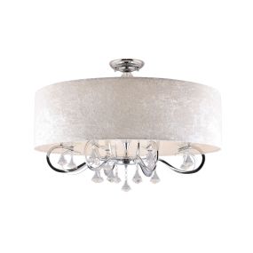 Maxlight Amsterdam - Deckenleuchte - Ø 78 x 55 cm - Chrom