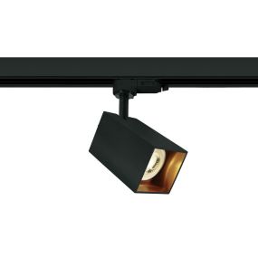 ONE Light Dark Light GU10 Track Spots - Stromschienenstrahler - 3-Phasen-Schienensystem - 6 x 6 x 11 cm - schwarz