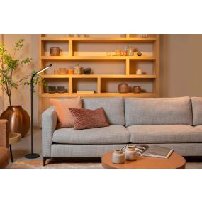 Lucide Gilly - wiederaufladbare Stehleuchte - 49 x 20 x 135 cm - 3W LED dimmbar inkl - schwarz