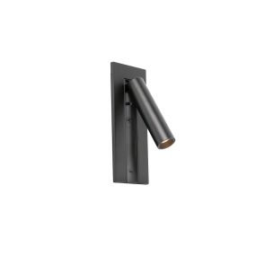 Faro Gabo – bettlampe mit USB-Anschluss – 8 x 18,5 x 6,9 cm – 4,5W LED inkl. – mattschwarz