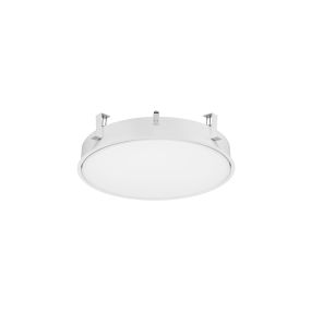 Nova Luce Perfect Profile Trimless - Einbaustrahler - Ø 640 mm, 670 mm Einbaumaß - 40W dimmbare LED inkl. - 3000K - weiß