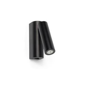 Faro Rob - Wandleuchte - 3,5 x 15,5 x 11 cm - 3W LED inkl. - schwarz