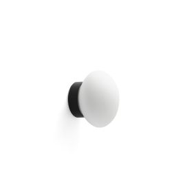 Faro Nubo 120 - Wandleuchte - Ø 12 x 9 cm - 7,8W dimmbare LED inkl - mattschwarz und weiß