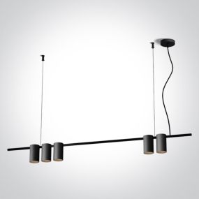 ONE Light Pendelleuchten - Hängeleuchte - 100 x 150 cm - schwarz