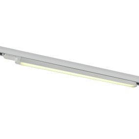 ONE Light LED-Stromschienenleuchte - 3-Phasen-Stromschienensystem - 121 x 3 x 3 cm - 25W LED inkl. - weiß - weiße Lichtfarbe