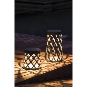 Faro Shadow - Gartenleuchte - Ø 25 x 45 cm - 11W LED inkl. - IP65 - dunkelgrau