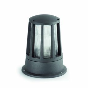 Faro Surat - Gartenpfosten - Ø 19 x 23 cm - IP54 - dunkelgrau