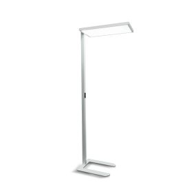 ONE Light Office Floor Stand Range - Stehleuchte - 200 cm - 60W dimmbare LED inkl - weiß