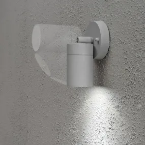 Konstsmide Modena - Außenwandleuchte - 6 x 9 x 15 cm - IP44 - Grau