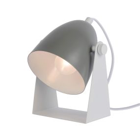 Lucide Chago - Tischleuchte - 19 cm - grau