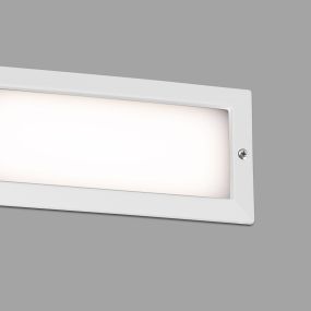 Faro Stripe - Wandeinbauleuchte - 23,3 x 7,7 x 10 cm - 5W LED inkl. - IP54 - matt weiß