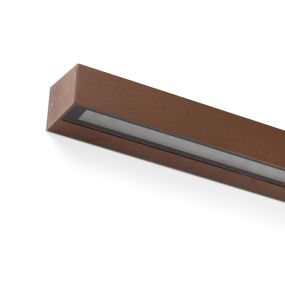 Faro Doro - Wandleuchte - 50 x 7,5 x 5,8 cm - 28W LED inkl. - IP65 - braun