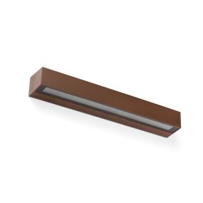 Faro Doro - Wandleuchte - 50 x 7,5 x 5,8 cm - 28W LED inkl. - IP65 - braun
