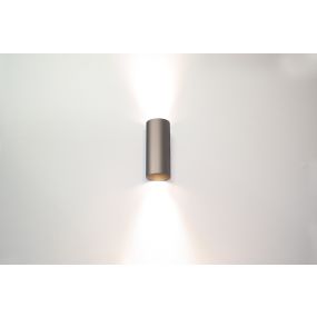 Artdelight Roulo2 – Wandleuchte – Ø 6,5 x 15,4 cm – champagnerfarben