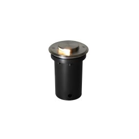 Nordlux Tilos - einbauspot - Ø 105 mm, Ø 95 mm einbaumaß - rostfreier stahl
