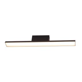 Maxlight Tampa - Deckenleuchte - 60 x 6 x 8,3 cm - 18W LED inkl. - IP44 - schwarz