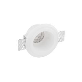 Nova Luce Crate - Einbaustrahler - Ø 120 mm, Ø 123 mm Einbaumaß - weiß
