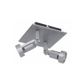 Artdelight Tech - Aufbaustrahler 2L - 18 x 18 x 18,5 cm - Aluminium