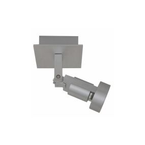 Artdelight Tech - Aufbaustrahler 1L - 10 x 10 x 18,5 cm - Aluminium