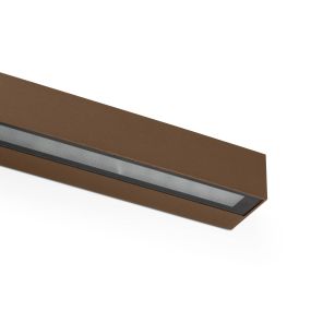 Faro Doro - Wandleuchte - 38 x 7,5 x 5,8 cm - 20W LED inkl. - IP65 - braun