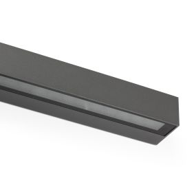 Faro Doro - Wandleuchte - 38 x 7,5 x 5,8 cm - 20W LED inkl. - IP65 - dunkelgrau