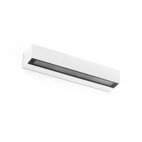 Faro Doro - Wandleuchte - 38 x 7,5 x 5,8 cm - 20W LED inkl. - IP65 - matt weiß