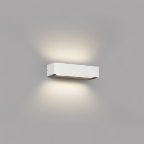 Faro Doro - Wandleuchte - 22 x 7 x 4,8 cm - 13W LED inkl. - IP65 - matt weiß