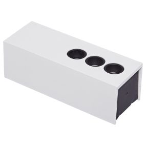 VK Lighting Tetra - Decken-/Wandleuchte - 13,2 x 4,4 x 4,8 cm - 6W LED inkl - weiß
