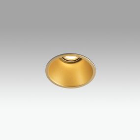 Faro Fresh - Einbaustrahler - Ø 90 mm, Ø 83 mm Einbaugröße - IP44 - gold