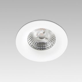 Faro Nais - Einbaustrahler - Ø 70 mm, Ø 76 mm Einbaugröße - inkl. 7W LED - mattweiß