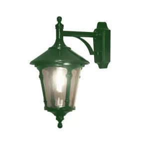 Konstsmide Virgo - außenwandleuchte - 24 x 33 x 44 cm - IP23 - grün glänzend