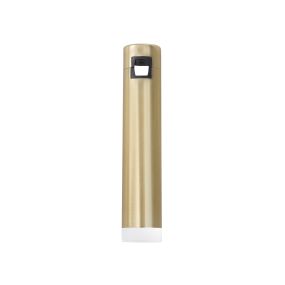 Nova Luce Bar - Lichtpunkt Magnetschienensystem - Ø 3 x 14,9 cm - 5W LED inkl. - Messing satiniert