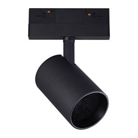 VK Lighting Kona - Magnetisches Schienensystem - Schienenstrahler mit Wabenmuster - 13,9 x 7,5 x 17 cm - 17W dimmbare LED inkl. - Schwarz