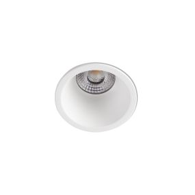 Faro Fox - Einbaustrahler - Ø 50 mm, Ø 40 mm Einbaugröße - 7W dimmbare LED inkl. - matt weiß