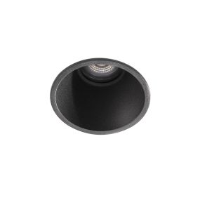 Faro Fresh - Einbaustrahler - Ø 89 mm, Ø 83 mm Einbaugröße - IP65 - mattschwarz
