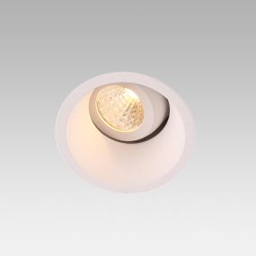 Faro Fox Orientable - Einbaustrahler - Ø 50 mm, Ø 45 mm Einbaugröße - 3-5W dimmbare LED inkl. - mattweiß