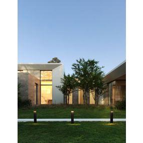 Nova Luce Alley - Gartenleuchte - 14 x 75 x 8 cm - 8W LED inkl. - IP65 - dunkel anthrazit