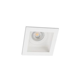 Faro Moist - Einbaustrahler - 90 x 90 mm, 78 x 78 mm Einbaumaß - IP44 - mattweiß