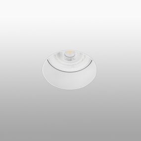 Faro Fresh Trimless - Einbauspot - Ø 120 mm, Ø 90 mm Einbaugröße - mattweiß