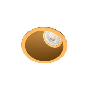 Faro Fresh Wall Washer - Einbaustrahler - Ø 90 mm, Ø 83 mm Einbaugröße - gold