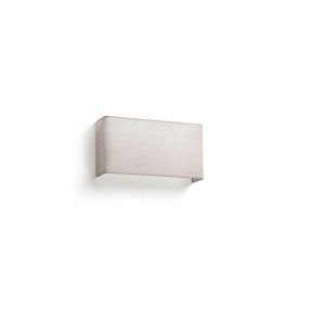 Faro Otton vertikal - Wandleuchte - 10,5 x 20 x 37,5 cm - helle Jute