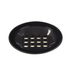 Faro Tras 25 - Außenbodenstrahler mit 40º Abstrahlwinkel - Ø 20 x 25 x 5,6 cm - 25W LED inkl. - IP67 - schwarz