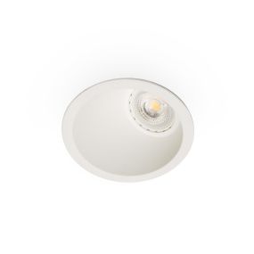 Faro Fresh Wall Washer - Einbaustrahler - Ø 90 mm, Ø 83 mm Einbaugröße - mattweiß