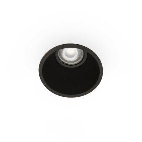 Faro Fresh - Einbaustrahler - Ø 90 mm, Ø 83 mm Einbaugröße - mattschwarz
