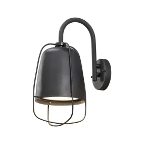 Konstsmide Perugia – außenwandleuchte – 26,5 x 21 x 38 cm – IP44 – schwarz