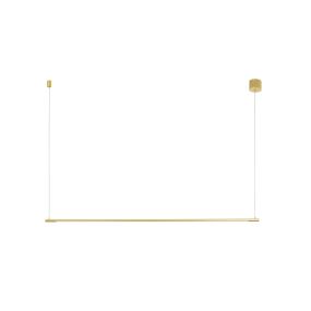 Nova Luce Elettra - Hängeleuchte - 120 x 7 x 150 cm - 20W LED inkl. - Messing gold