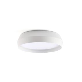 Faro Shoku - Deckenleuchte - Ø 35 x 9,3 cm - 24W dimmbare LED inkl. - weiß